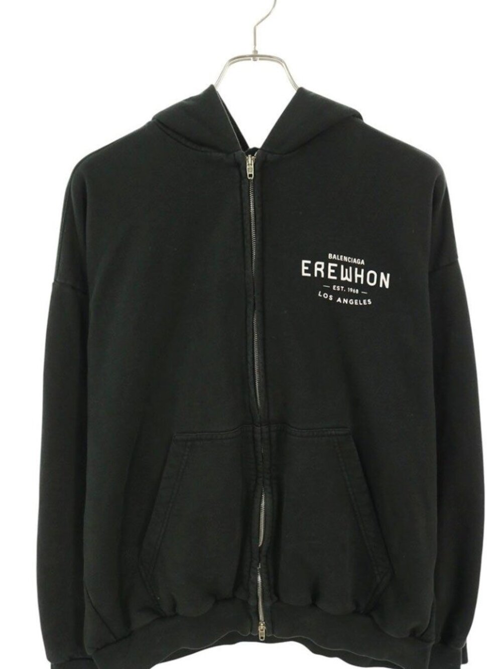 Balenciaga Erewhon Los Angeles Zip-up Hoodie Back Logo Print